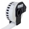 رول برچسب لیبل برادر مشکی رو سفید Brother DK-22210 paper Tape - white label Roll (29 mm * 30.48 m)