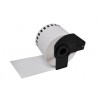 رول برچسب لیبل برادر مشکی رو سفید Brother DK-22205 paper Tape - white label Roll (29 mm * 30.48 m)