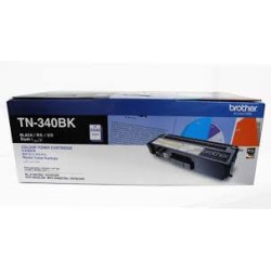 Brother TN-340BK Original Color Laser Toner Cartridge Black کارتریج اورجینال مشکی لیزری برادر